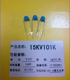 Y5T 15KV101K 15KV Rezystor węglowy 100pf Kondensator ceramiczny Wysokie napięcie