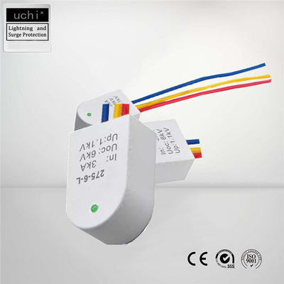 Uchi Termoplastyczne urządzenie przeciwprzepięciowe LED, 230V klasa 3 SPD
