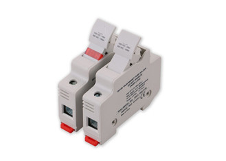 IEC60269 GB13539 10KA BH200 14x51mm AF74 Fuse Blocks Holder 15 Amps 1500V DC