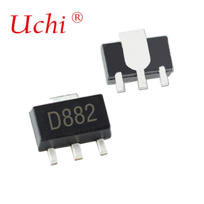 SOT-89 D882 NPN Tranzystory elektroniczne Plastikowe enkapsuły