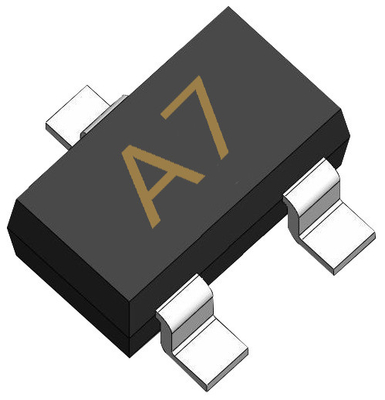 SOT-323 BAV99W BAV56W Transistor krzemowy Epitaxial Planar NPN A7