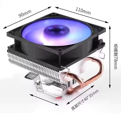 Sprzedaż 12v chłodnicę wentylatora mini aluminiowy chłodnik CPU