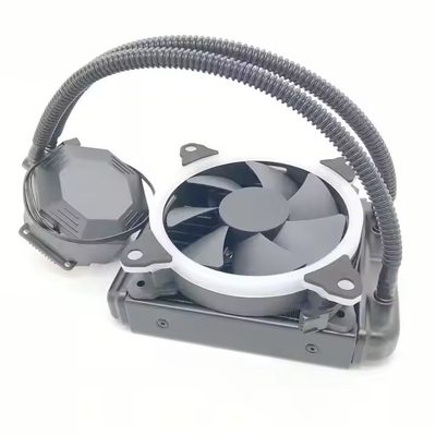 Chłodnik pompy wodnej CPU Aluminiowy zbiornik ciepła Chłodnik wody wentylatory Chłodnik ciekły wentylatory