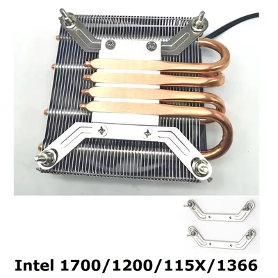 Zamówienie ODM Super Thin Cpu Cooler 36mm grubość wysokość AMD AM4 AM3 FM2 1200 115X 1700 1366 Heatsink Fan 1U Serwer Radiator