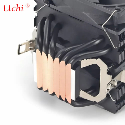 Dual Tower Dual Fan Black Fan Cooler PC Płytka główna CPU Cooler