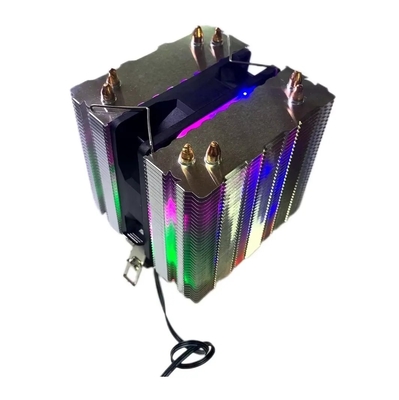 ARGB 8 Chłodniczy wentylator aluminiowy chłodniczy CPU