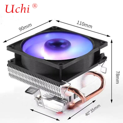 12v chłodnik wentylatora mini aluminiowy chłodnik CPU