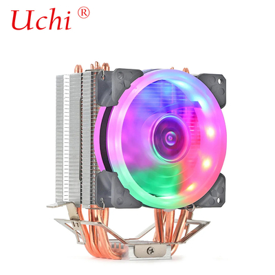 4 Chłodzenie chłodnicy miedzianego dla komputerów CPU Intel I3 I5 I7 LGA1150 1156 1200 1366 1700 2011 AMD AM4 AM5 Chłodnik