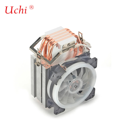 4 Chłodzenie chłodnicy miedzianego dla komputerów CPU Intel I3 I5 I7 LGA1150 1156 1200 1366 1700 2011 AMD AM4 AM5 Chłodnik