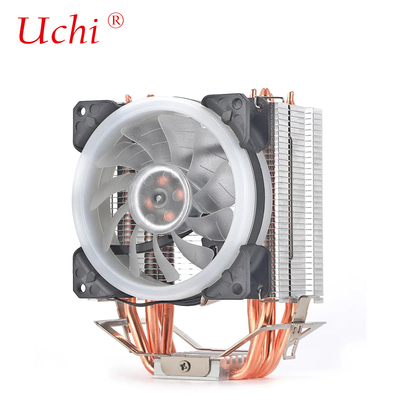 4 Chłodzenie chłodnicy miedzianego dla komputerów CPU Intel I3 I5 I7 LGA1150 1156 1200 1366 1700 2011 AMD AM4 AM5 Chłodnik