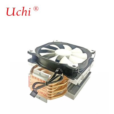 Uniwersalny wentylator 6mm z miedzianą rurą grzewczą CPU chłodniejszy dla AMD FM AM3 AM4 AM5