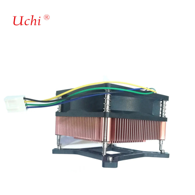 Miedziany zlew cieplny rozpraszanie ciepła tłuszcz TDP 60W Cpu chłodnik wentylator cichy Pwm 3 pin 4 pin I3 I5 Intel Lga775 1150 1151