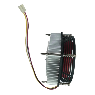 CPU Chłodniejszy PC Intel Procesor Soket Lga775 115 Aluminiowy chłodniczy wentylator 3-Pin 4-Pin Pwm Funkcja