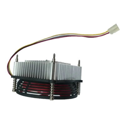 CPU Chłodniejszy PC Intel Procesor Soket Lga775 115 Aluminiowy chłodniczy wentylator 3-Pin 4-Pin Pwm Funkcja
