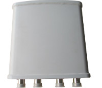 Zewnętrzne 4 porty podwójnie spolaryzowane panele anteny 698-960/1710-2700/3300-4000MHz stacji bazowej anteny GSM 2G 2G 4G 5G urządzenia RF