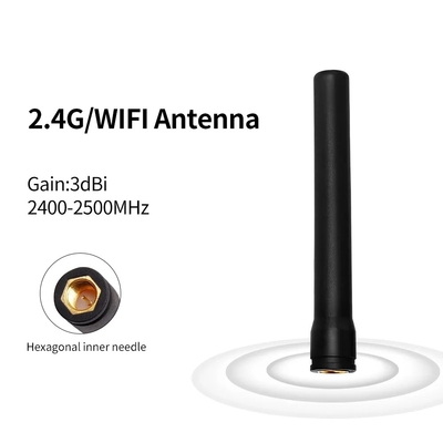 Proste sześciokątne SMA Włącznik męski 433mhz Odbiornik 433 Mhz Zewnętrzna Lora Antenna gumowa