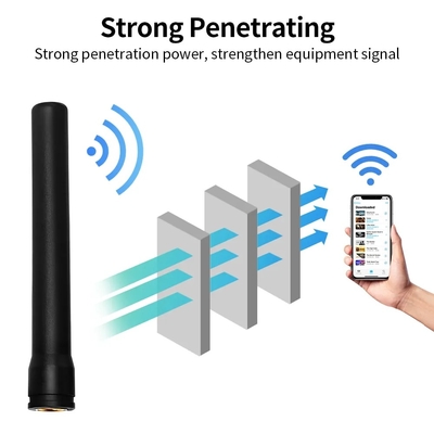 Proste sześciokątne SMA Włącznik męski 433mhz Odbiornik 433 Mhz Zewnętrzna Lora Antenna gumowa