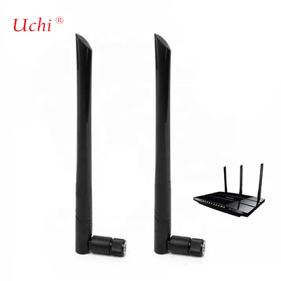 Zewnętrzny High Gain Router Bezprzewodowy Elastyczny 2.4G 5.8G Długodystansowy Gumkowy WiFi Dual Band 2.4g Router Antenna