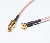 Niski strata kabel SMA-Male do MCX Męski kąt prawy 6 cali 15 cm łącznik RF RG316