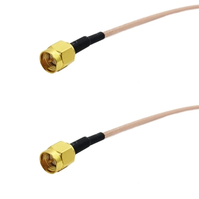 Niski straty SMA Wtyczka męska do SMA Wtyczka męska RG316 Wire Tail Patch Cord Expansion Cable Assembly