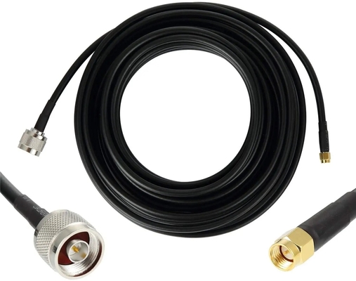 RG58 SMA Mężczyzna do TNC Mężczyzna Niska Strata 50 Ohm Adapter kablu koaksjalnego RF TNC do SMA Kabel rozszerzający dla urządzeń bezprzewodowych LAN