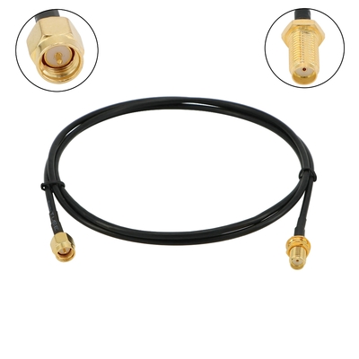 SMA-J/N-J/K Całkowita miedź SYV50-5 Kabel rozszerzający przenoszenie RF Niska strata LMR400 10D-FB Kabel koaksjalny RF do łączności RJ59 SMA