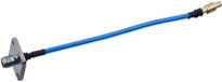 SMA Mężczyzna Wtyczka Do N Typ Kobieta Jack Flance Panel Mount Connector Do SS405 SS-405 Superflex RF Pigtail Extension Cable