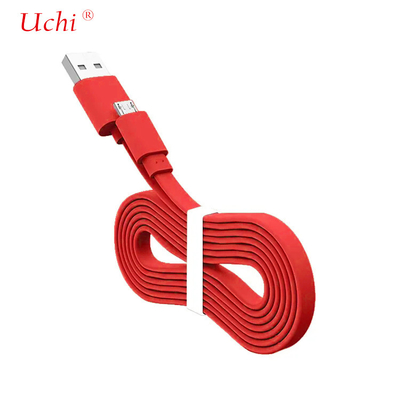 USB 3A Typ C Kabel Ładowarka PVC Płaskości Noddle Typ Szybkie ładowanie Do telefonu komórkowego Kabel ładowarki