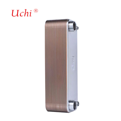 Stainless Steel Brazed Plate B3-52 For Steam Water Heating Microchannel Heat Exchanger 5HP To 15HP