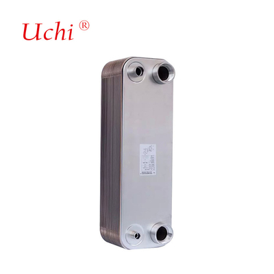 Stainless Steel Brazed Plate B3-52 For Steam Water Heating Microchannel Heat Exchanger 5HP To 15HP