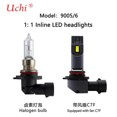 Światła samochodowe LED 6000K dla niskiego zużycia energii i długiej żywotności