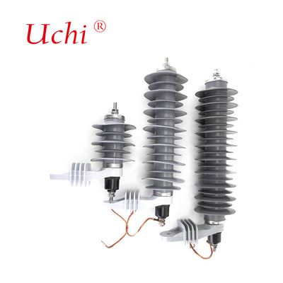 ISO9001 Kompozytowy ogranicznik przepięć linii dystrybucyjnej MOA 10KA 33KV z tlenku cynku beziskiernikowy