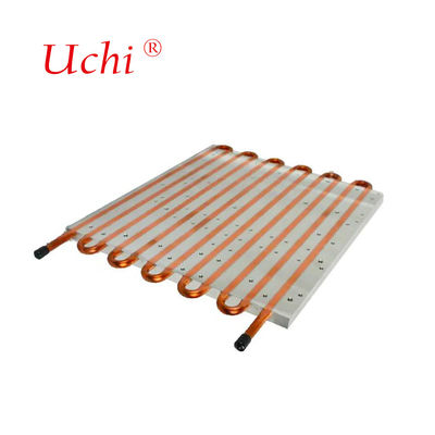 Chłodzenie płytą zimną dla 7mm grubości chłodzonej cieczą aluminiowej przemysłowej płyty chłodzonej wodą