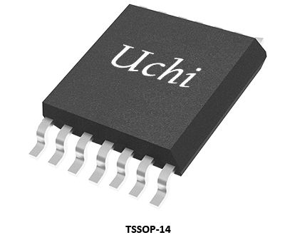 Bezprzewodowy sterownik linii 2Vrms do 3Vrms z regulowalnym zwiększaniem zintegrowanego obwodu IC