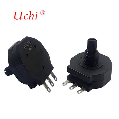 RVS28P Potencjometr obrotowy do spawarki inwertorowej z folii węglowej, uszczelniony tworzywem sztucznym