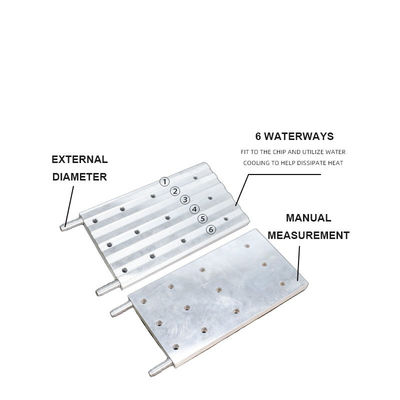 S19-JPRO Computer Case Water-cooled Manifold Liquid Aluminum Radiator Liquid Cooling Plate