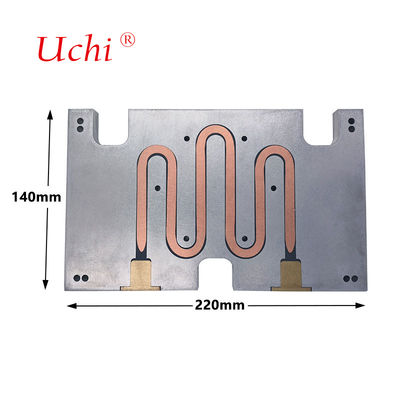 Niestandardowa płyta chłodząca cieczą IGBT aluminiowa płyta chłodząca płyta wodna, płyta chłodząca cieczą