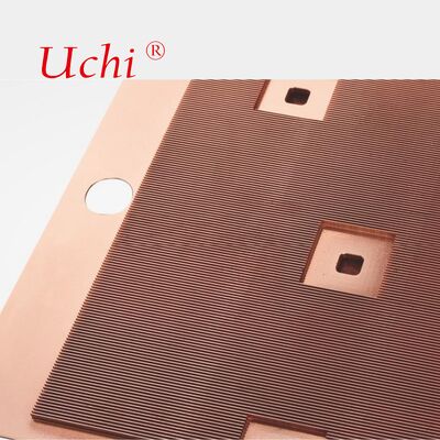 220-Series Skived Chłodnicy 600W miedzianego rurki Skived Fin Chłodnicy