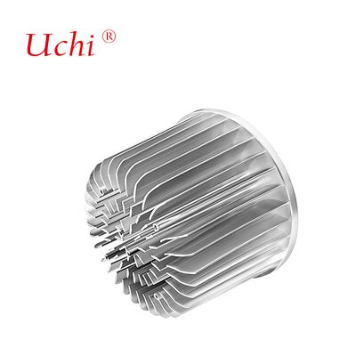 100mm Srebrna Obudowa Radiacyjna Aluminiowa Kuta Na Zimno Chłodnica