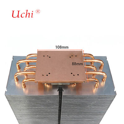 Moduł chłodzenia rury cieplnej o mocy 1500 W LED