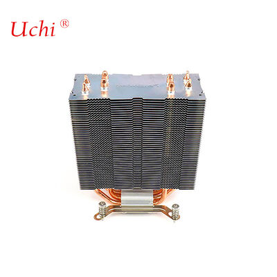 Zapinany na klips radiator procesora komputera z 4 rurkami cieplnymi