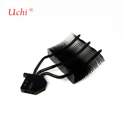 Wysokiej precyzji Czarny Aluminiowy Zbiornik ciepła LED