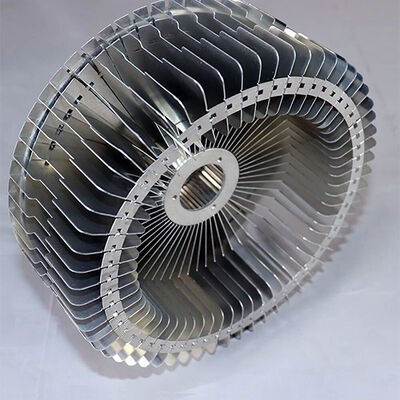 Aluminium Profile Thick Fin Buckle Type Stage Light Heat Sink