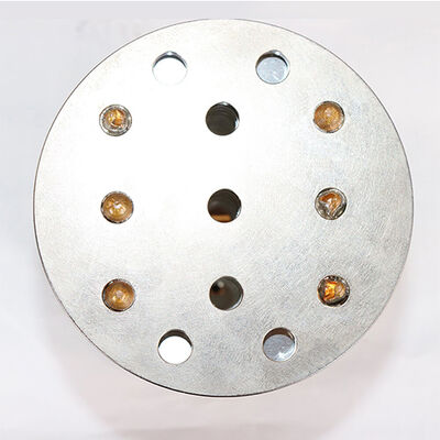 Miedziany radiator z zamkiem błyskawicznym do rur grzewczych do oświetlenia przemysłowego