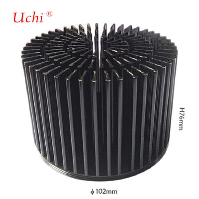 Radiator LED typu Downlight z kutego na zimno aluminium COB