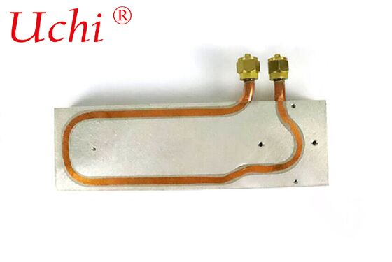 Płytka cieplnochłodzona ciepłozmywacz z profilem aluminiowym