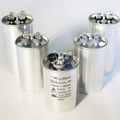 Zanurzona w oleju aluminiowa powłoka kondensatora mocy 50/60 Hz i konstrukcja przeciwwybuchowa