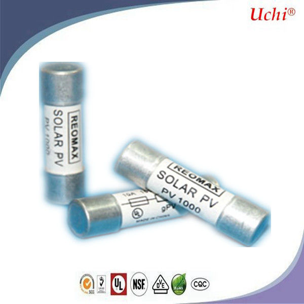Photovoltaic 10X38mm PV1000 Ceramic Fuse For Solar Protection