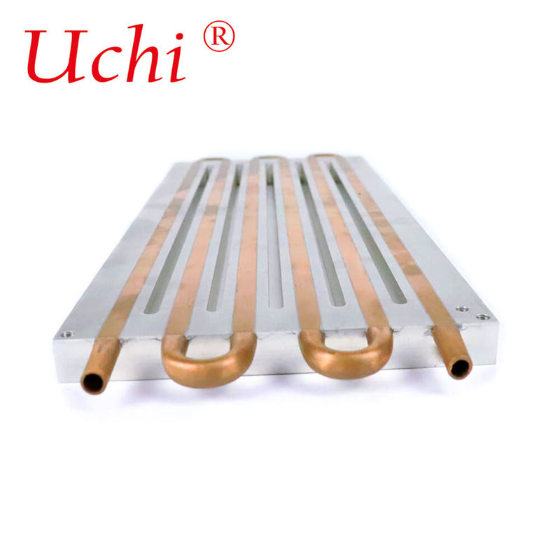 Płytka chłodząca wodą Aluminium Płytka chłodna ciekła Stop aluminiowy Płytka chłodząca ciepło ciekła