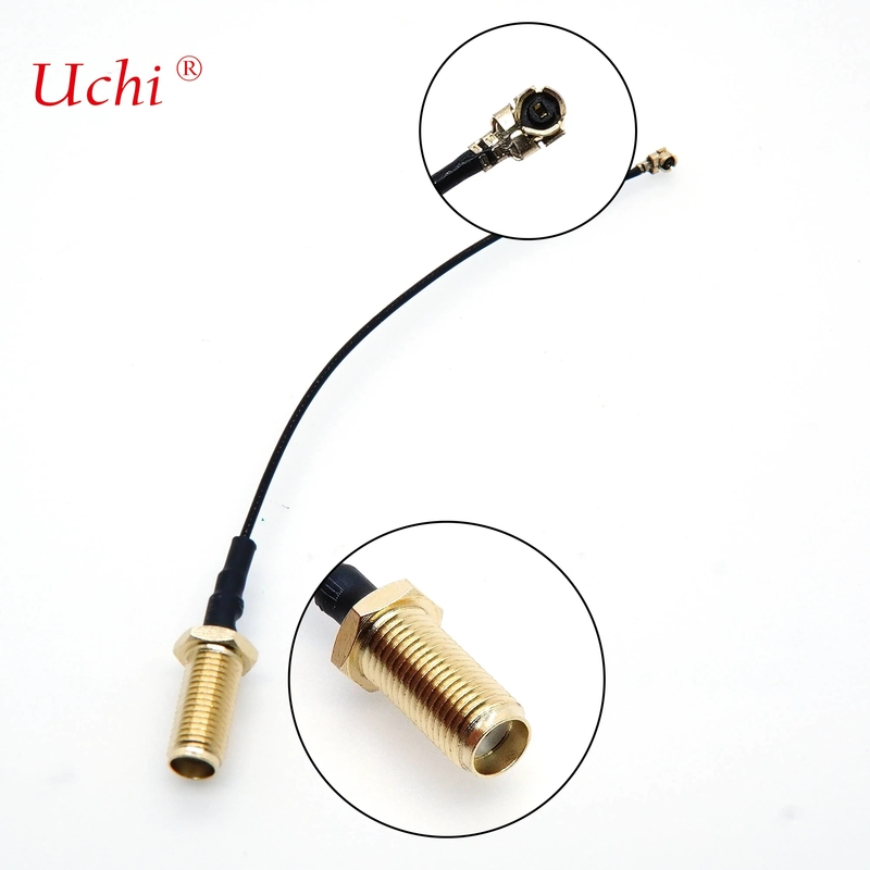 Wi-Fi Antenna Booster z 15cm 6inch 1.13mm RP-SMA Kobieta Do UFL Kabli Koaksjalnych Kabli Komunikacji